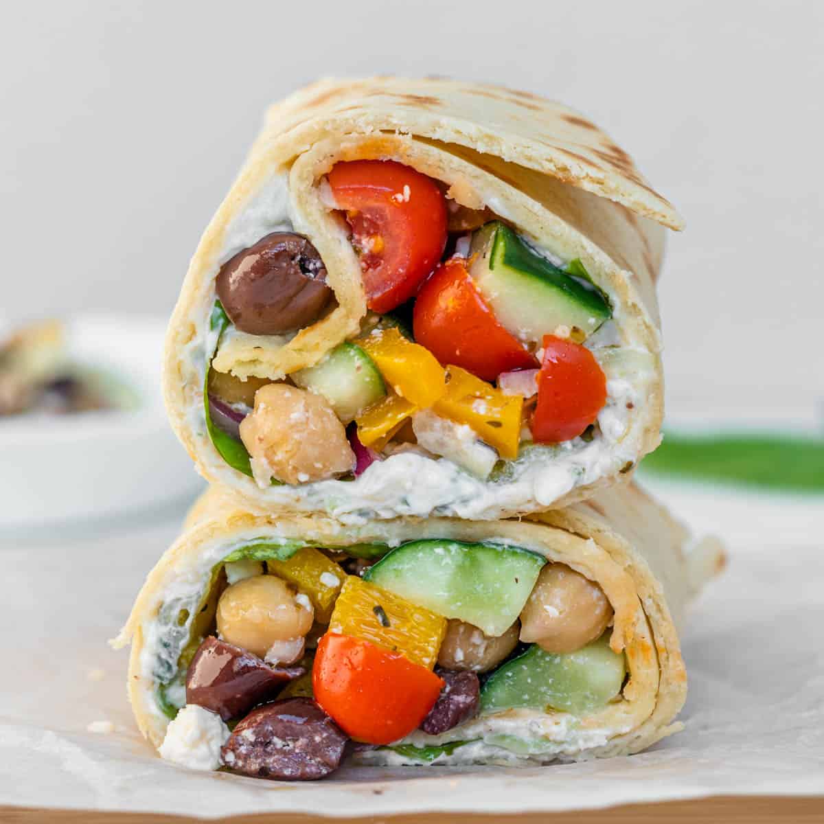 Greek Wrap - Cooking With Ayeh